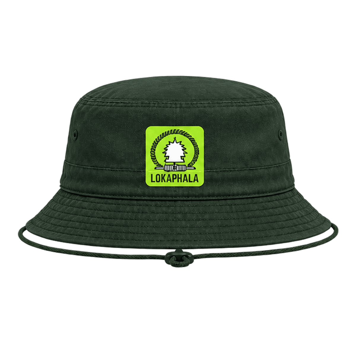 Bucket Hat Lokaphala — tampak depan